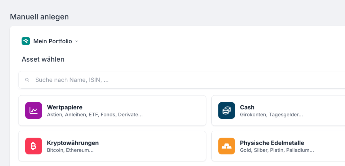 Neues Aktivitätenformular