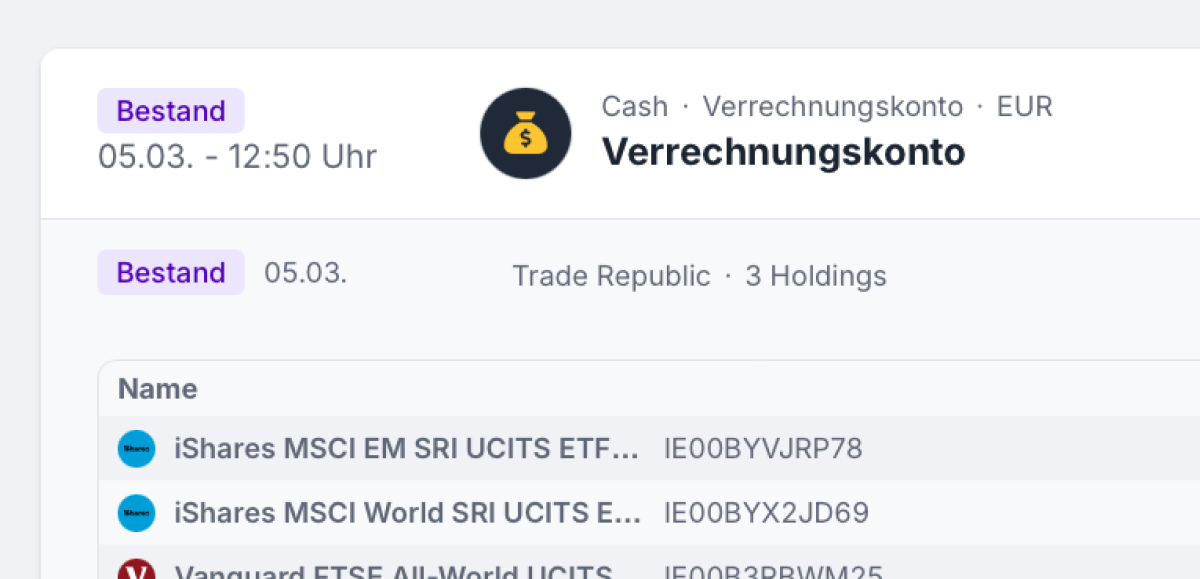 Neu im Autosync: Bestandsabgleich